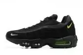 nike air max 95 homme soldes noir gris jaune